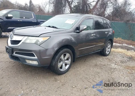 2011 Acura Mdx из США, поврежденный, VIN 2HNYD2H27BH543511